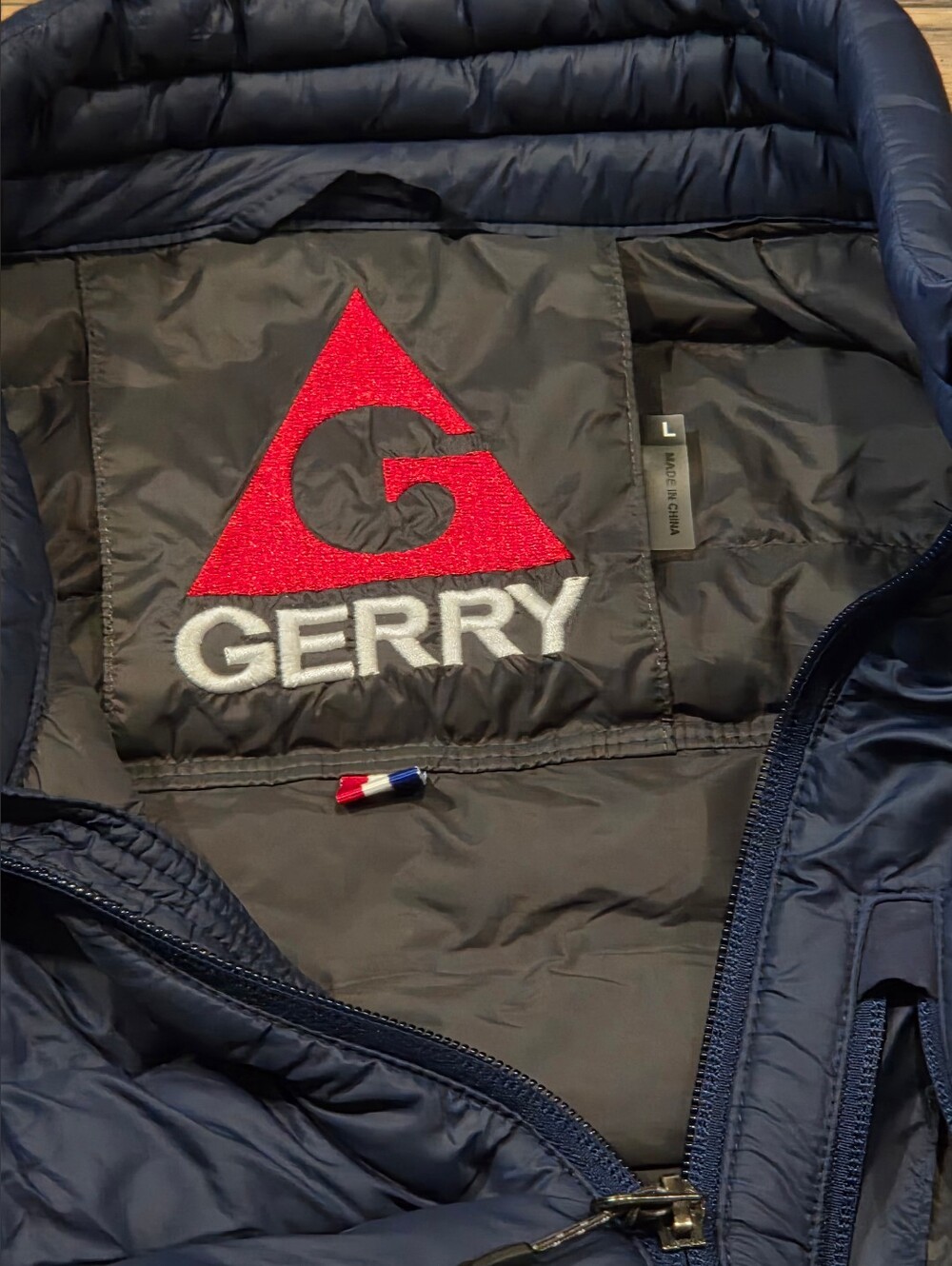 Gerry Weber Men's Dark Blue Quilted Packable Puffer Jacket - Picture 5 of 9
